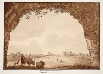 The Triumphal Arch of the Circus of Maxentius